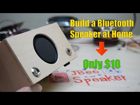 Build a Bluetooth Speaker at Home – Super Easy, Only $10