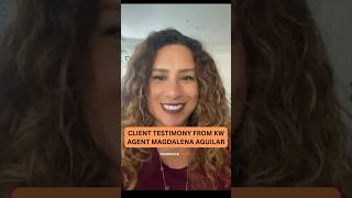 Client testimony from KW Agent Magdalena Aguilar 👏 #realestateagents #realtors #brandingexpert