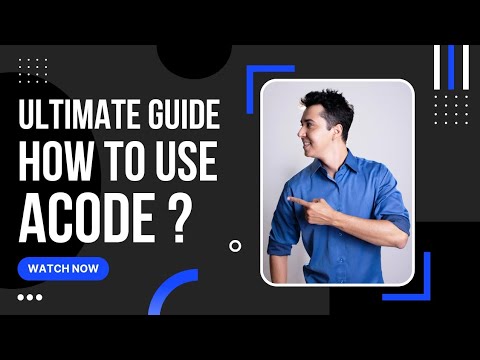 Ultimate Guide | How to use Acode Editor for coding on mobile? #coding #programming