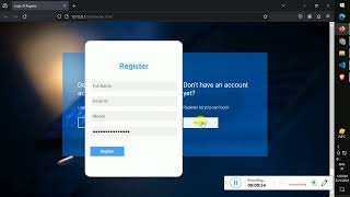 Building a Responsive Login and Registration Form with Google Apps Script | #html #css #js