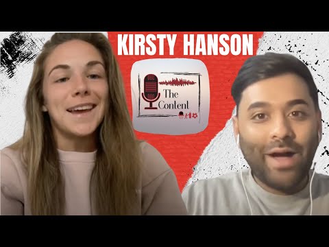 The Content... With Manchester United forward Kirsty Hanson