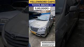 YELLOWBORD USED CAR'S FOR SALE | TOYOTA INNOVA 2.5V FOR SALE