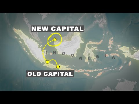 Why Indonesia (and other countries) are Moving their Capital Cities