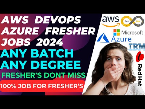 DevOps Jobs | AWS Fresher Jobs | Cloud Fresher Jobs | Azure Fresher Jobs | AWS DevOps JOBS |#devops