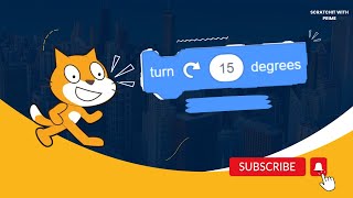 Turn 15-Degree Block in Scratch 3 Program