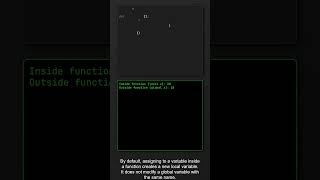Function Return Values & Variable Scope (5.2)