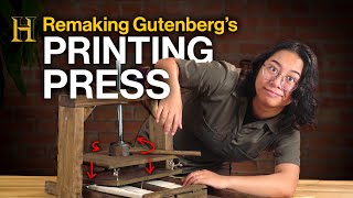 Is Gutenberg's printing press still useful? | History Remade with Sabrina