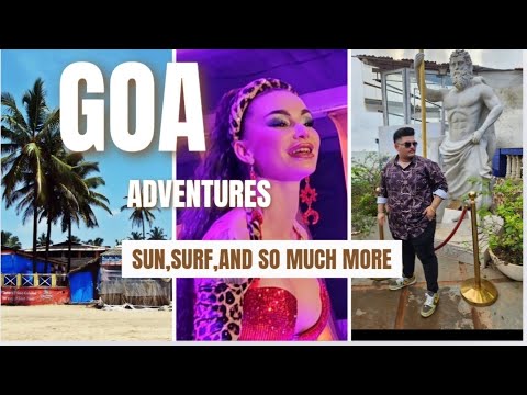 First Day in Goa 😍| Full Fun 😂😂| Exploring Thalassa And Marquis Beach ⛱️ 🏝🏝|