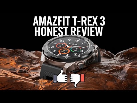 Amazfit T-Rex 3 Honest Review: The Toughest Smartwatch for Adventurers! #smartwatch #smartwatches