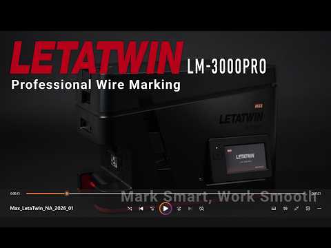 New wire marking solution - Simple but Reliable wire marking partner | LM-3000Pro