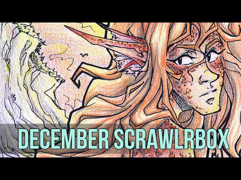Scrawlrbox Challenge December 2016 - Design a Colouring Page