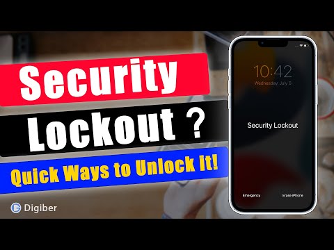 iPhone Unavailable / Security Lockout? Quick Ways to Unlock it!