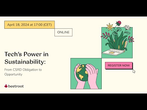 🌿 🌍🧑‍💻 Tech’s Power in Sustainability: From CSRD Obligation to Opportunity