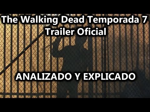 The Walking Dead Temporada 7 Trailer Analizado y Explicado (MGSeries)