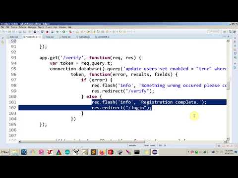 nodejs tutorial web app   logout 113