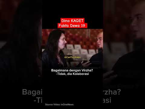 Dino Jelusick KAGET Fakta Tentang Dewa 19| #dewa19 #baladewa #konserdewa19 #ahmaddhani #dinojelusic