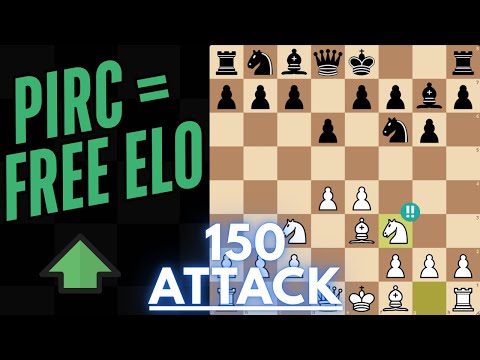 150 Attack Chess Opening Guide: 4 Ways to Crush the Pirc Defense