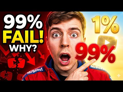 Why 99% Fail on YouTube Even After Hard Work