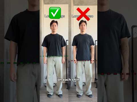 Your T-Shirt is Too Long ❌ (let me explain)