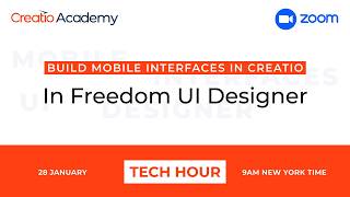 Build Mobile Interfaces in Creatio using Freedom UI Designer