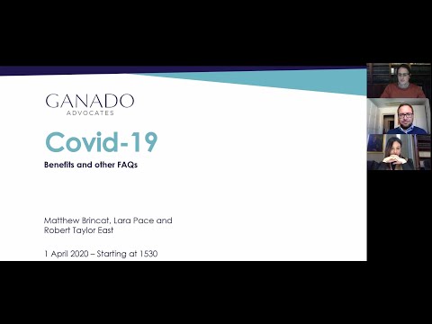 GANADO Advocates Webinar on the COVID-19 pandemic from a Maltese employment law perspective