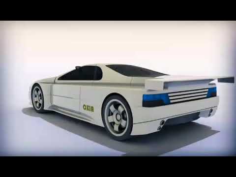 Peugeot Oxia_concept 1988 Design in solidworks