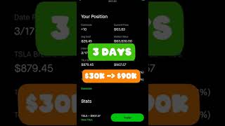$60k in 3 three days playing TSLA Stock Option Calls!! | WallStreetBets GAINS