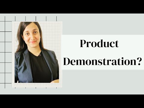 Product / Service Demonstration