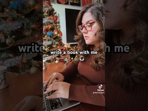 A very cozy, Christmas writing vlog ✨🎄 #authortube #dayinmylife #author #writingvlog #cozy