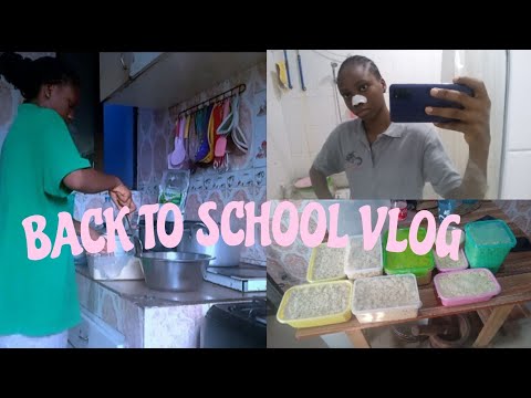Back to School Vlog | Days in My Life, Paying School Fees & Making Pap