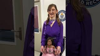 World's tallest and shortest women #shorts
