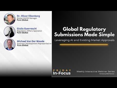 Global Regulatory Submissions Made Simple