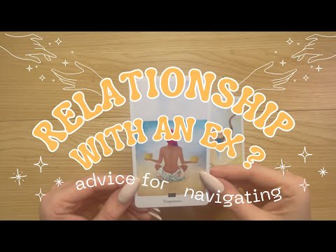 How to Navigate a Friendship with an Ex ❤️‍🩹 ASMR Tarot Reading / Q&A