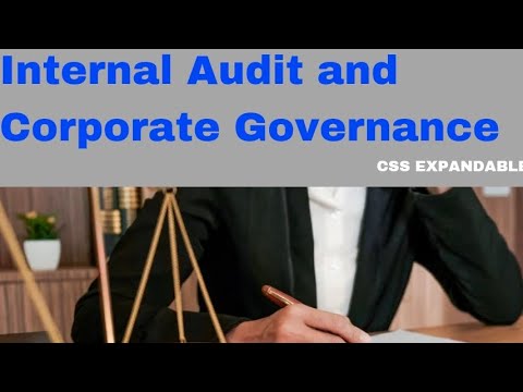 Internal Audit and Corporate Governance #css_accountancy