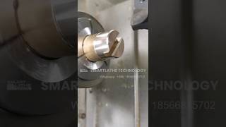 G-Code Teaching: Machining straight groove & chamfer on end face by SL-36 with Polygon Cutter Device