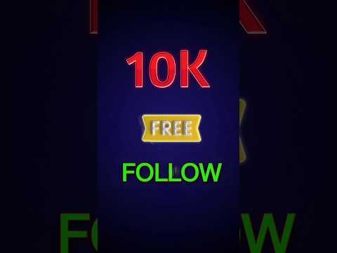 10K FREE FOLLOWERS 🎁 || instagram Per Followers Kaise Badhae | #10kfollowers