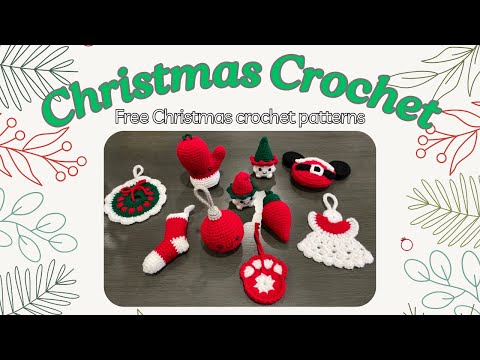 Free Christmas Crochet Patterns! 🎄