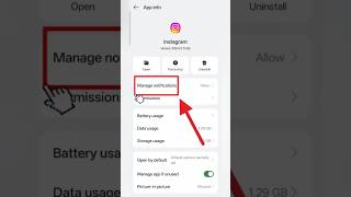 "How to Disable All Notifications on Instagram | Complete Guide 2025"#tipsandtricks #shorts #mobile