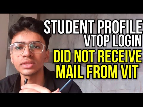 VIT LOGIN TO STUDENT PROFILE || VTOP ...!!