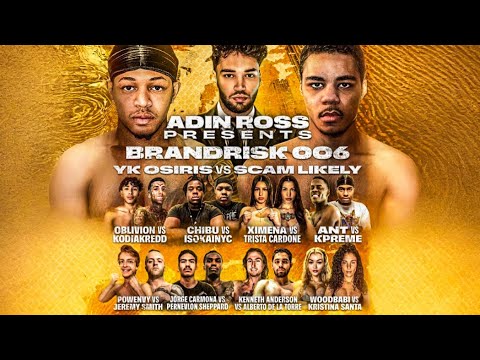 ADIN ROSS BRANDRISK BOXING KICK STREAM 4/11/2025