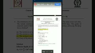 #NPTEL DESIGN of REINFORCED CONCRETE STRUCTURE WEEK-2,ASSIGNMENT-2 SOLUTION #ASSIGNMENT-2 // #WEEK-2