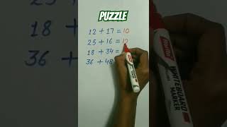 Puzzle||reasoning #funwithmath #maths #logicalreasoning #reasoning #shorts