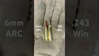 6mm ARC vs .243 Win Size Comparison
