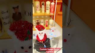 Custom Image Design Candles 💕💎💕 #christmas #music #candles #custom #merrychristmas