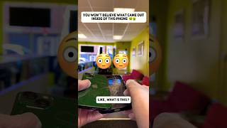 Deep Cleaning and Fixing The NASTIEST Phone and Case 🤢🤮 #shorts #apple #iphone #deepcleaning #fyp