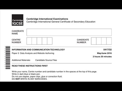 ICT 0417  Intro to Web Authoring - Microsoft Share point Designer 2007 - 0417 May/June 2016 - 32
