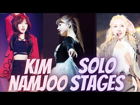Apink Kim Namjoo All Solo Stages (~2020) | Britney Spears, JYP, BoA and more