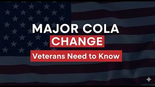 Are Veterans Getting A Pay Raise? (COLA Bill Explained)