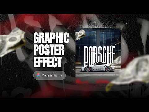How to use Figma AI to create a graphic poster | no plugins + Free files 📂