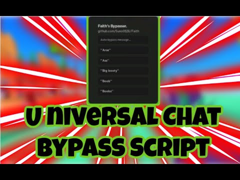 {2023} Roblox Chat Bypasser! Say Bad Words on Roblox! UNIVERSAL / PASTEBIN